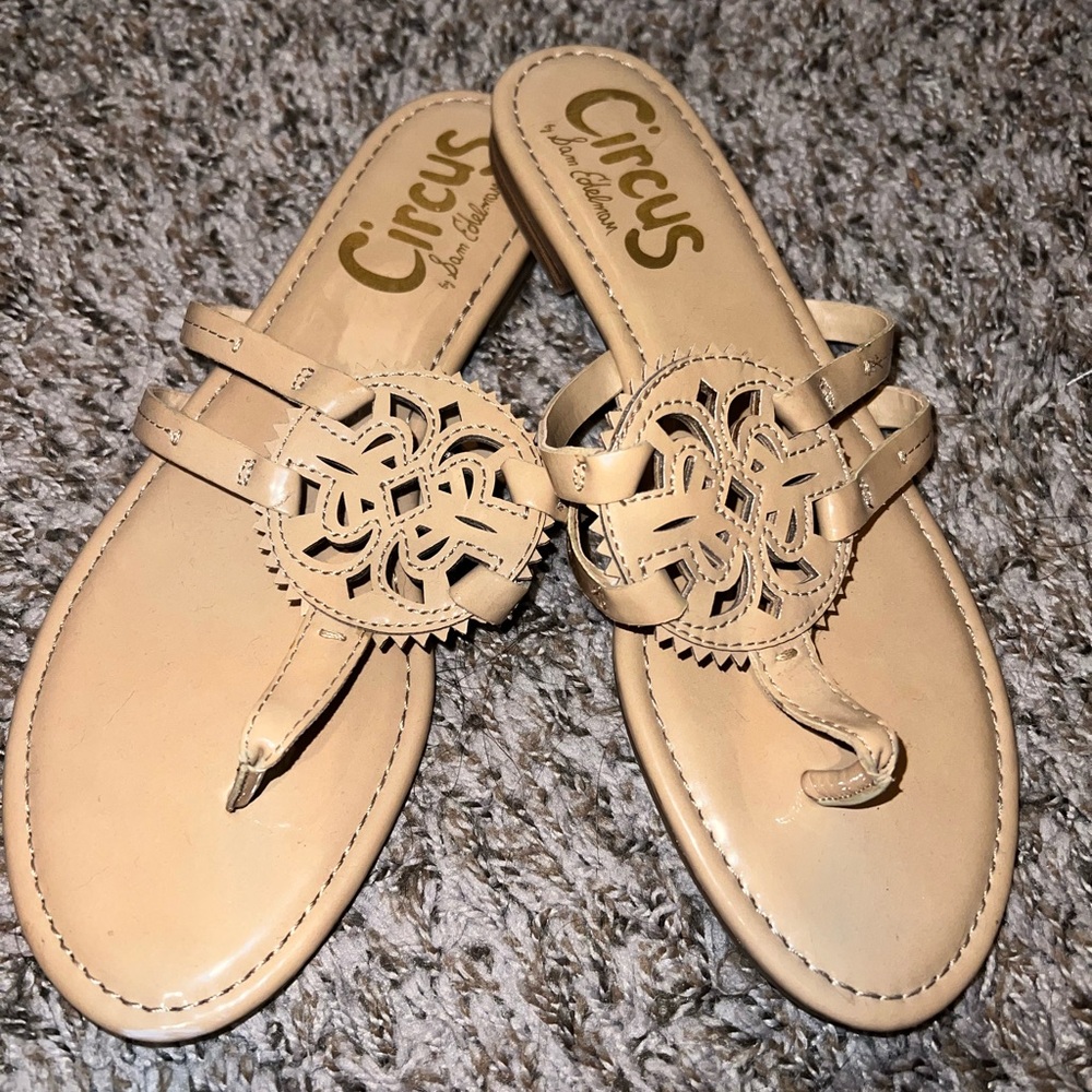 Nude sandals